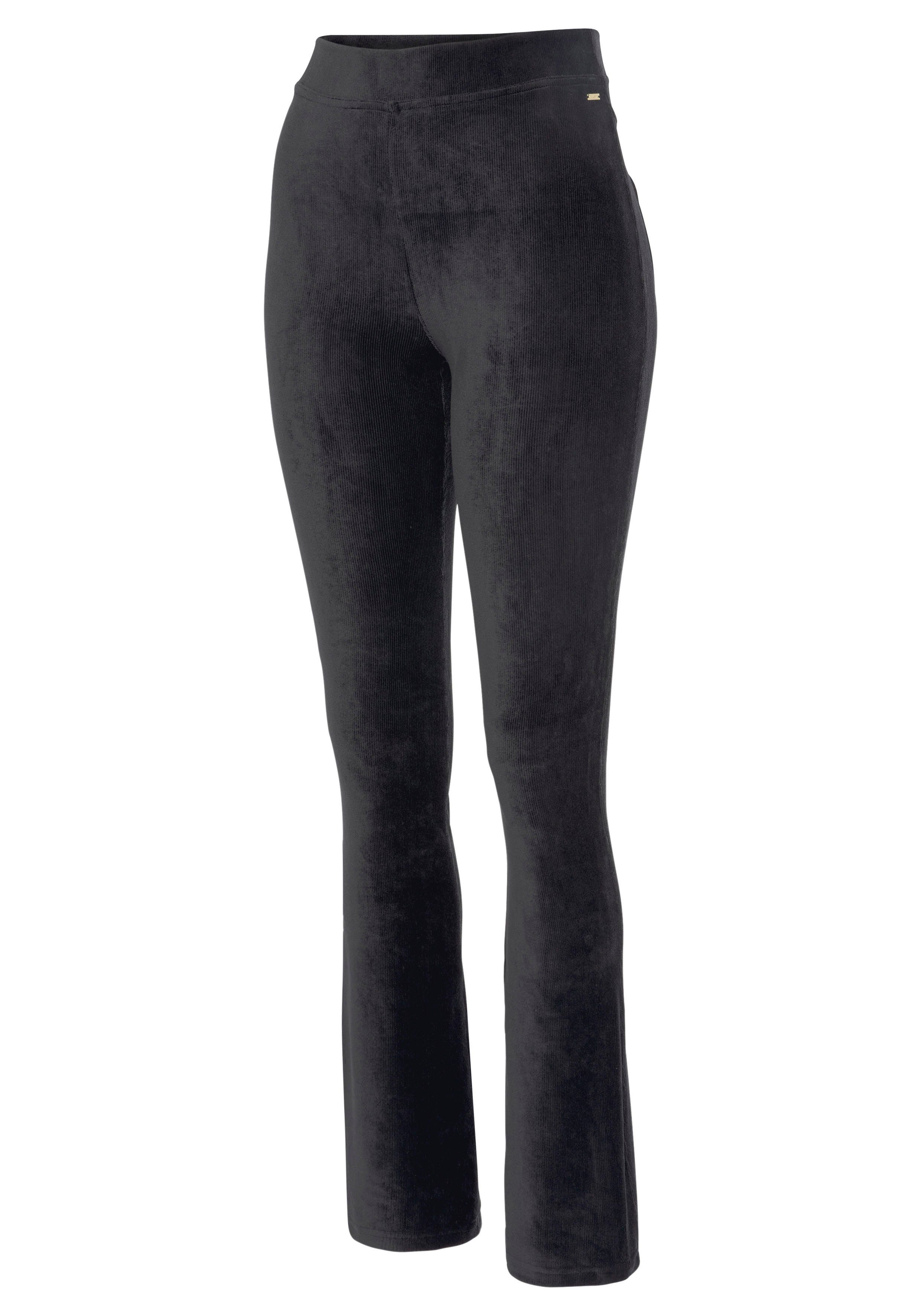 LASCANA Jazzpants aus weichem Material in Cord-Optik, Loungewear