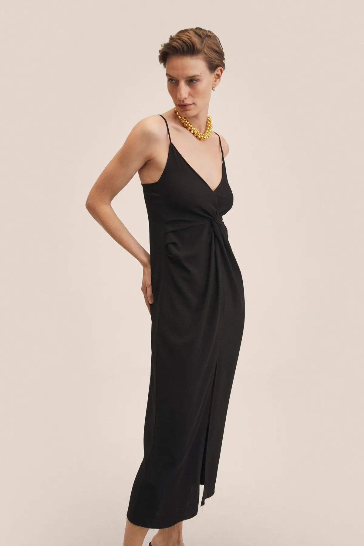 MANGO  27037129 Frau / Mädchen Schwarz