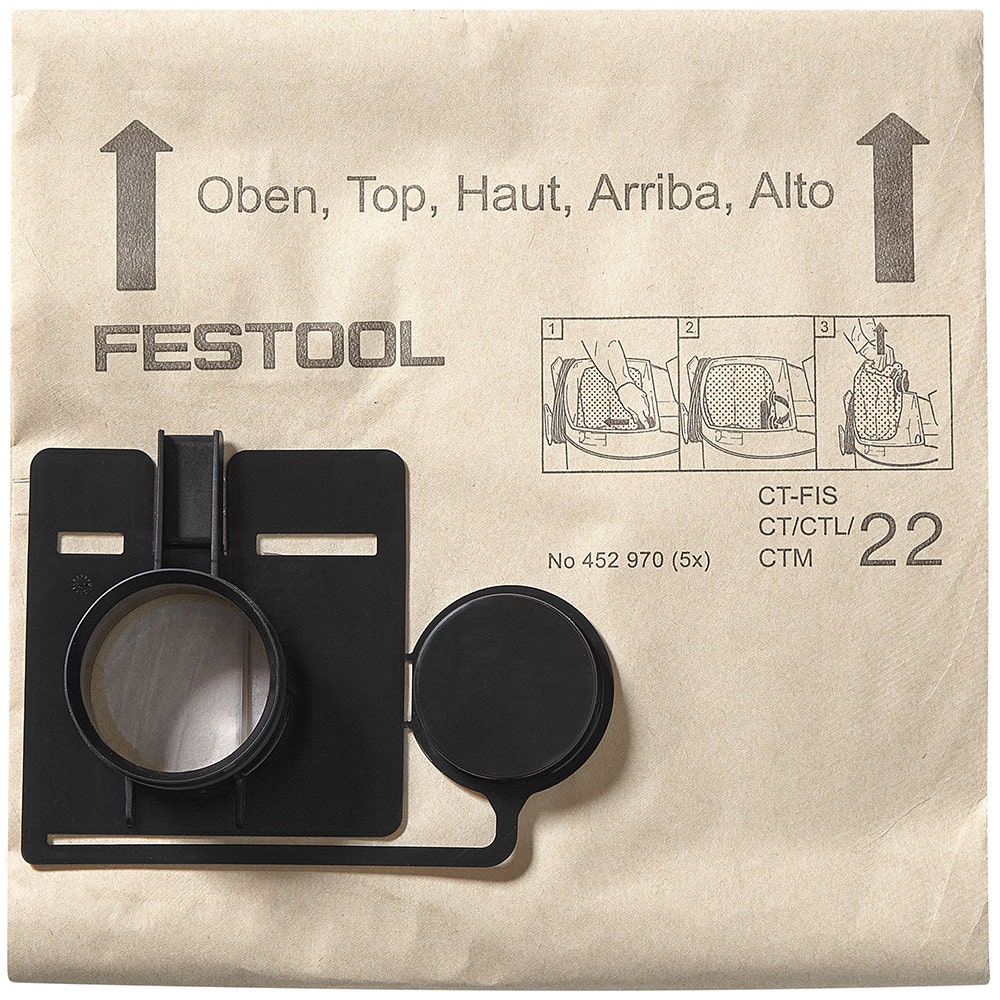 FESTOOL CT 44 Replacement Filter Bags
