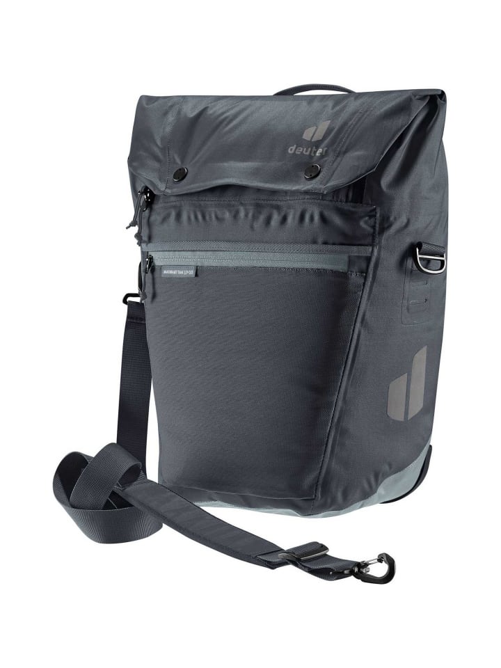 Deuter Fahrradtasche Mainhattan 17 10 graphite-shale in Grau günstig kaufen onesize