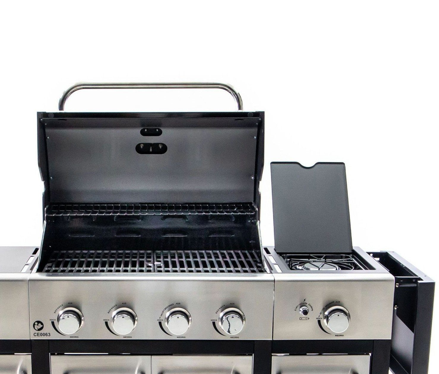 Freiluftküche Gasgrill Grillküche Rhön SET mit Zubehör