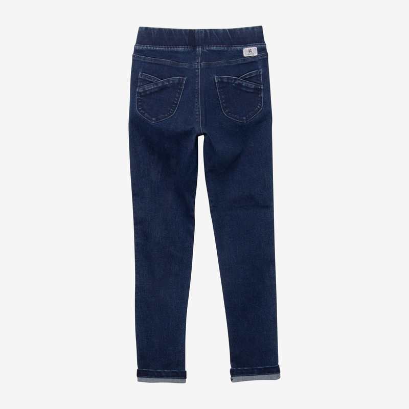 Treggings fille slim bleu Catimini