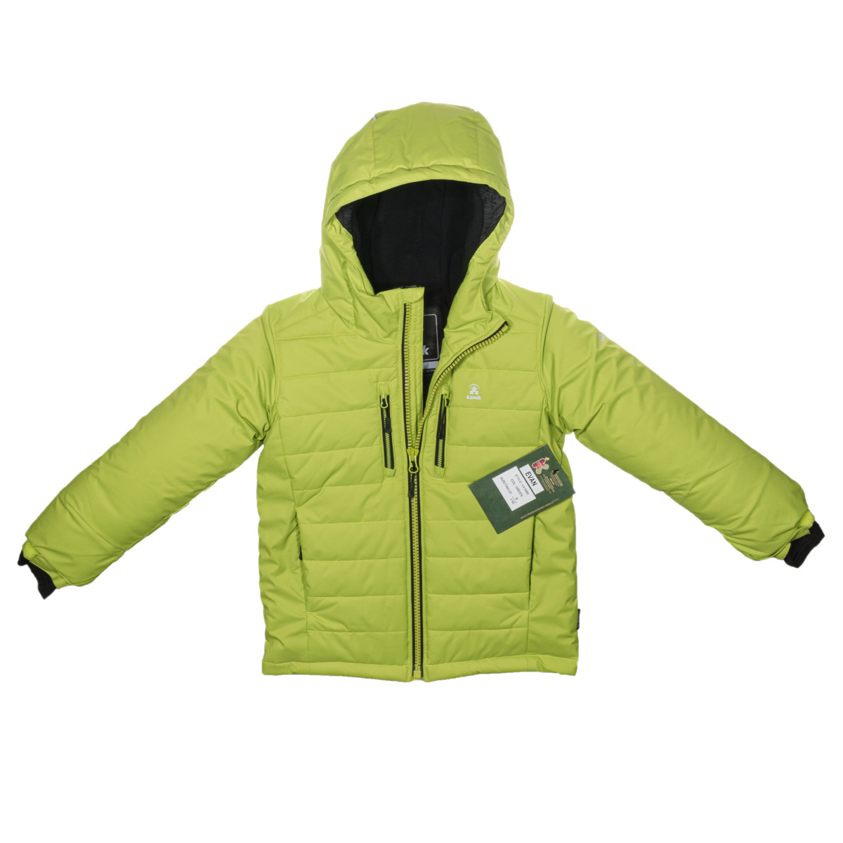 Kamik EVAN Winterjacke gruen