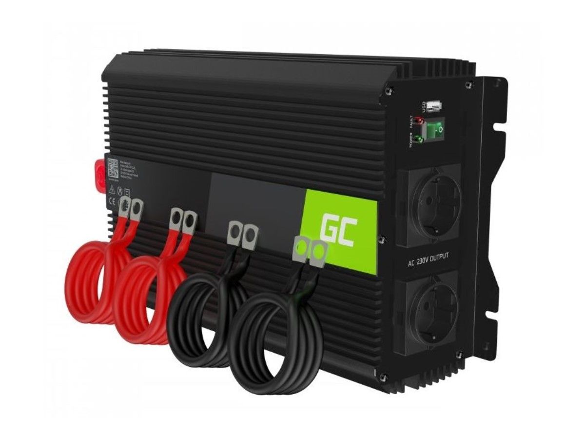 Green Cell INVGC10 12V/2000W Wechselrichter