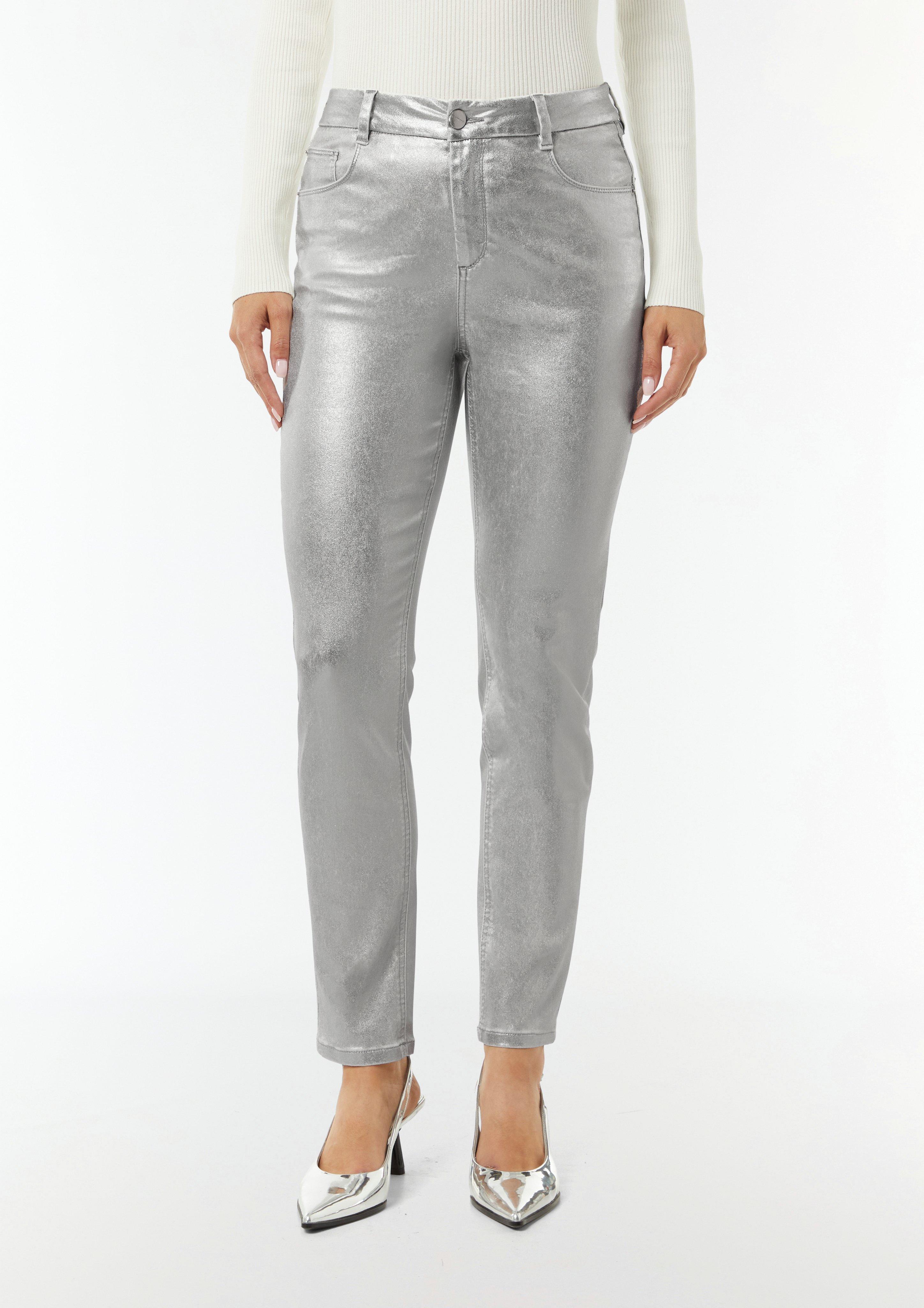 Hose - silber