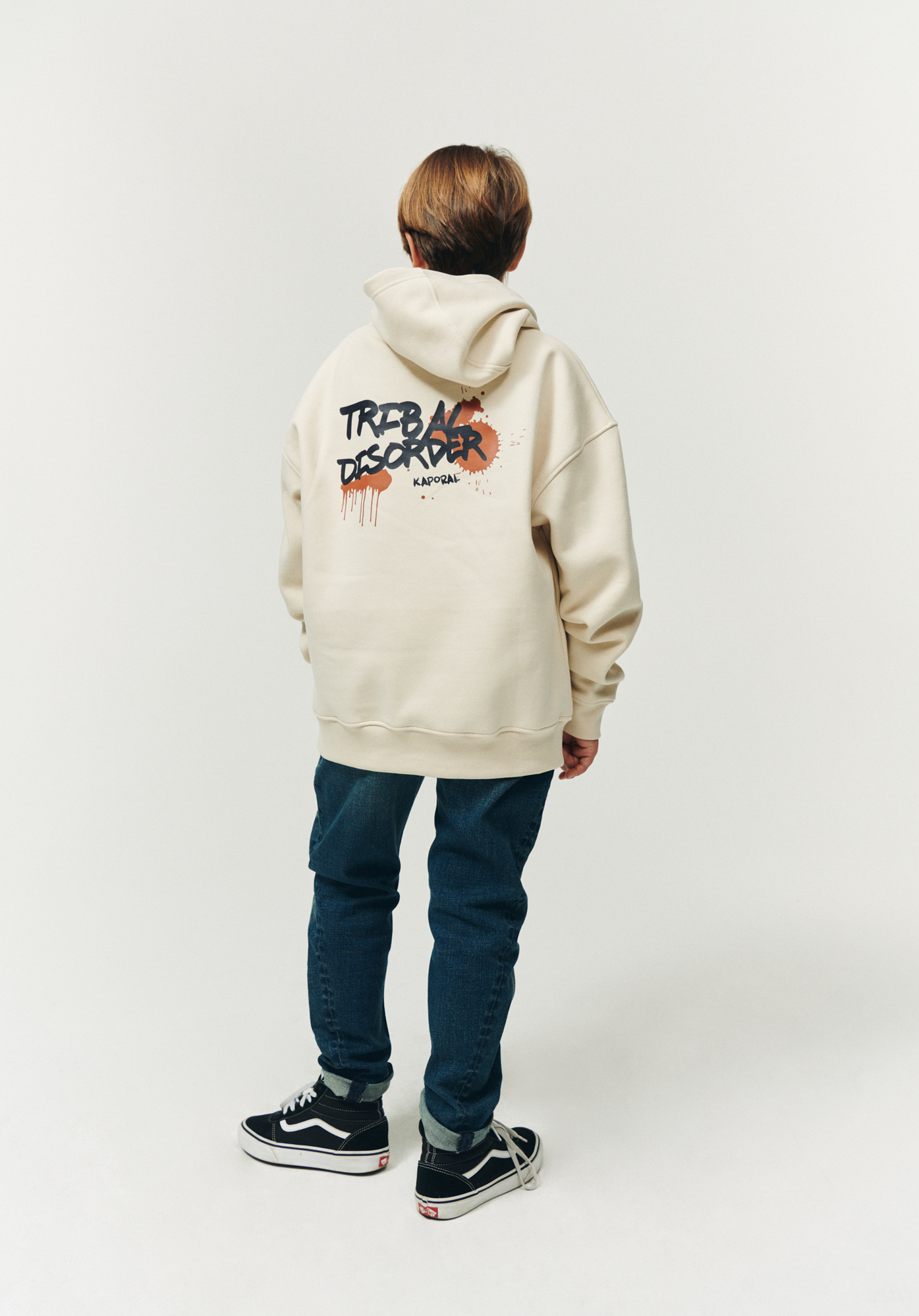 ETOK   Sweat beige Garçon