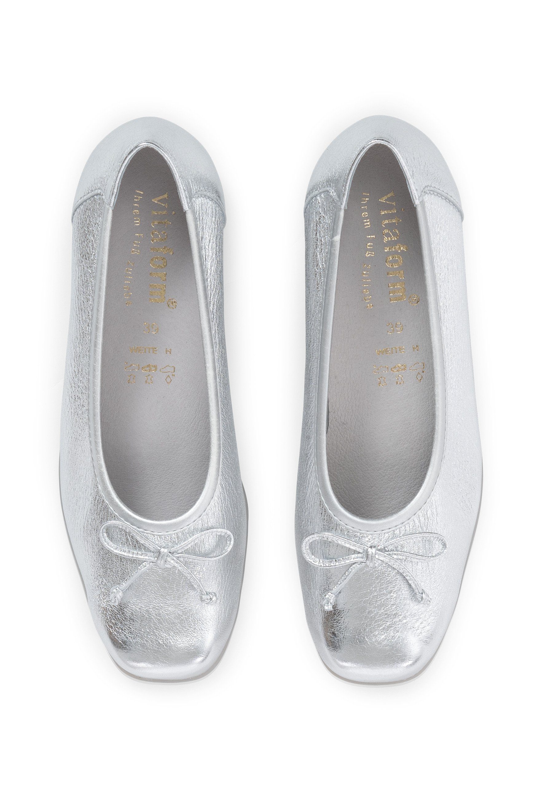 vitaform Damenschuhe Ballerina Hirschleder Ballerina