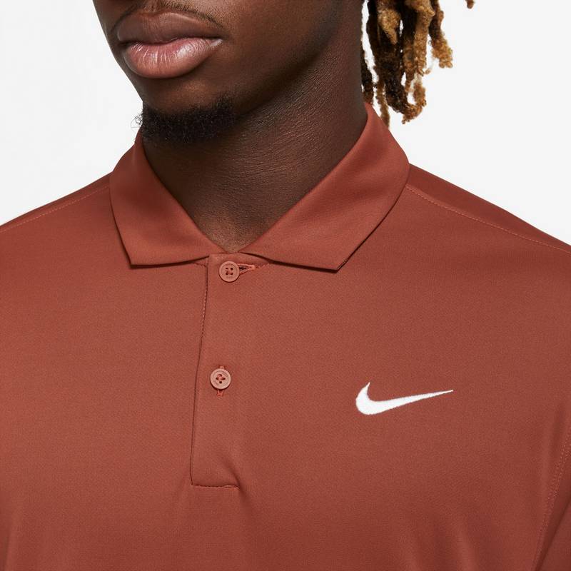 Nike Solid Tennis Polo Herren