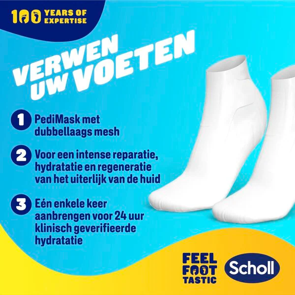 Výživná maska na nohy Dr. Scholl's Aloe Vera 1 pár