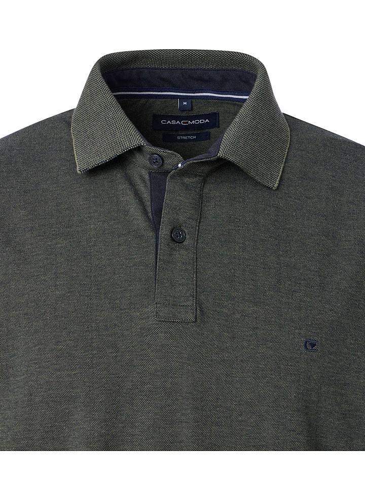 CASAMODA Poloshirt in Khaki günstig kaufen