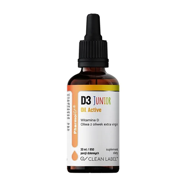 PharmoVit Clean Label D3 Junior Oil Active Drops