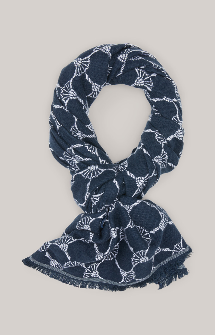 Cornflower-Schal Felix in Navy
