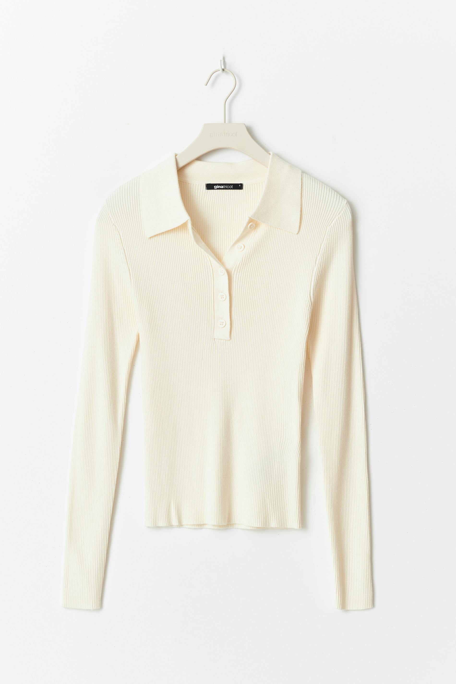 Knitted rib top