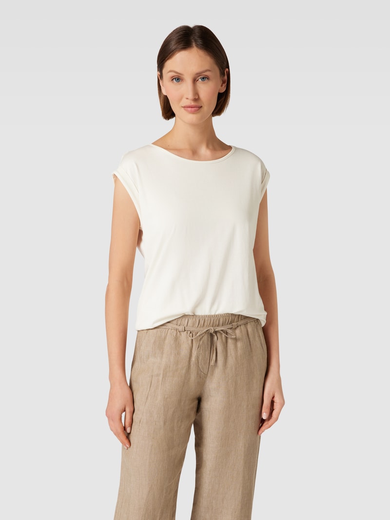 T-Shirt mit Fledermausärmeln in offwhite