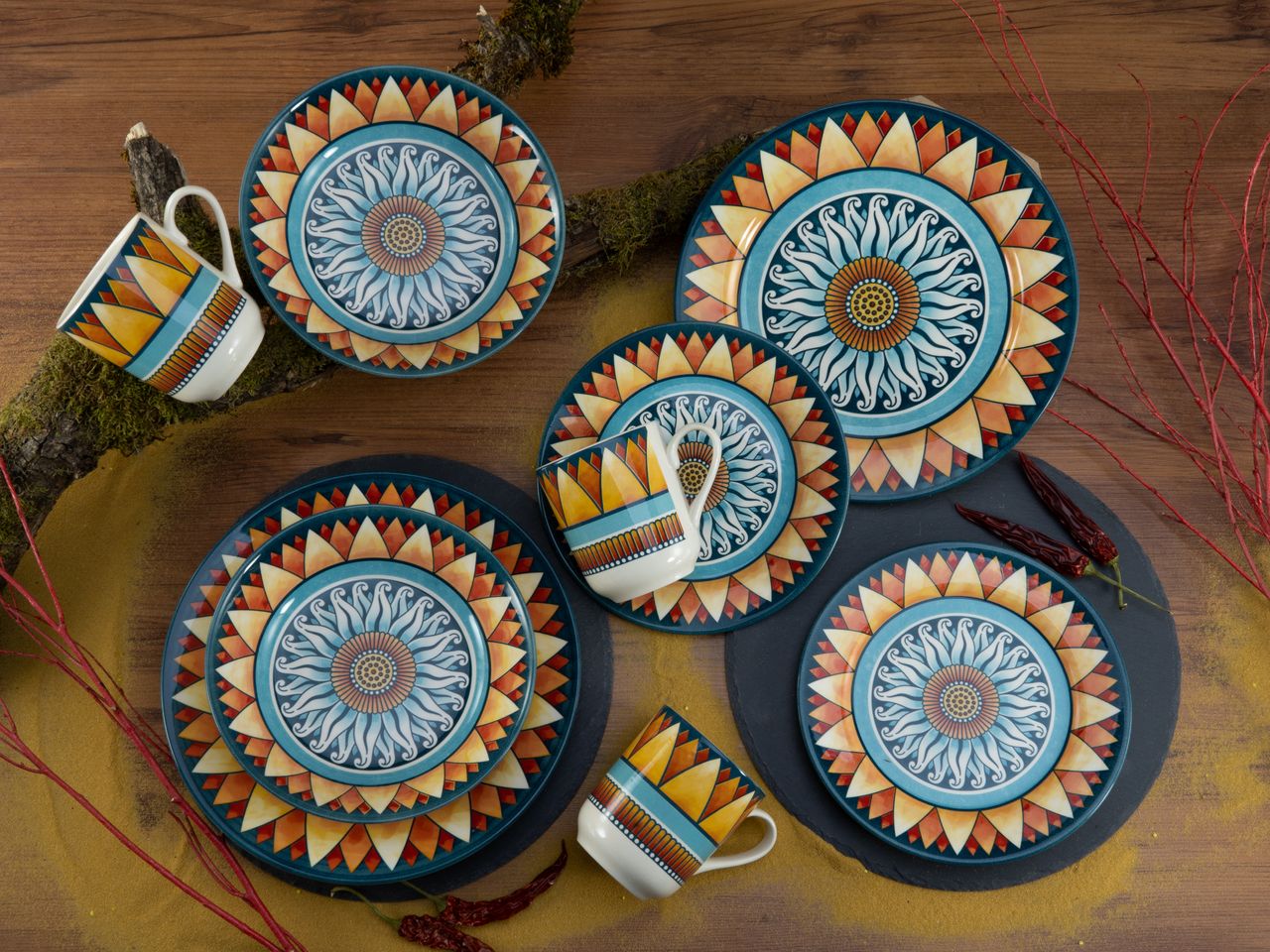 CreaTable Soleil Kombiservice 16-tlg
