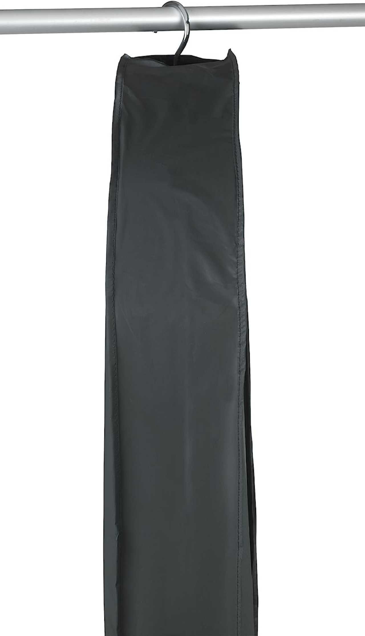 WENKO Kleidersack Kleidersack Deep Black Jumbo XXL - Kleiderhülle, 60x135x12cm, Schwarz