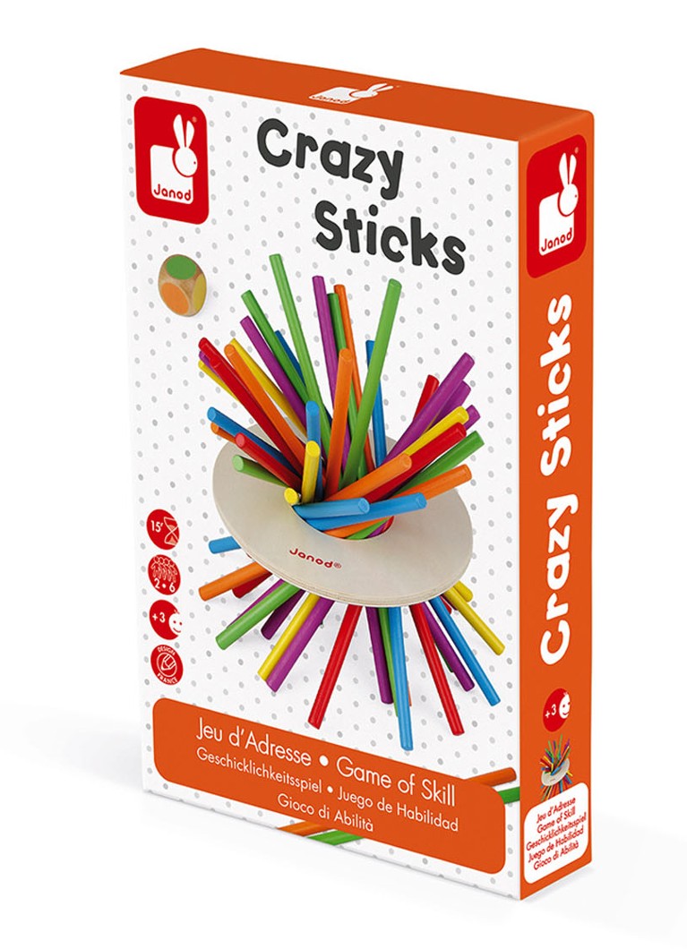 Jocul arcade Janod Crazy Sticks