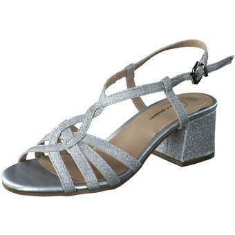 Charmosa Sandale in silber