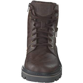 s.Oliver Schnürstiefelette in braun