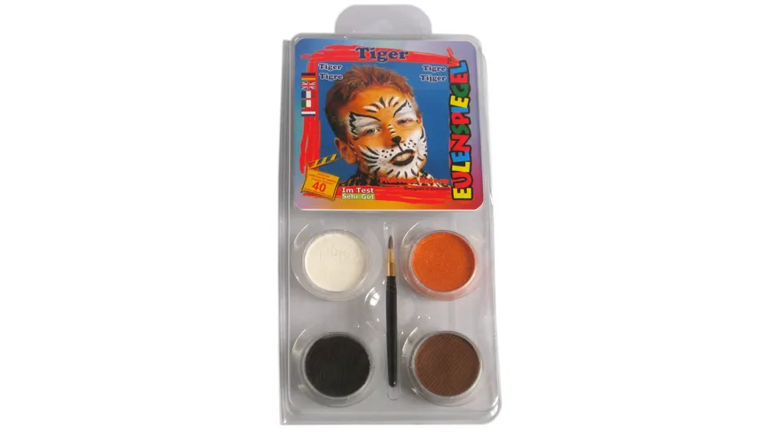 Eulenspiegel - Schminkset Tiger