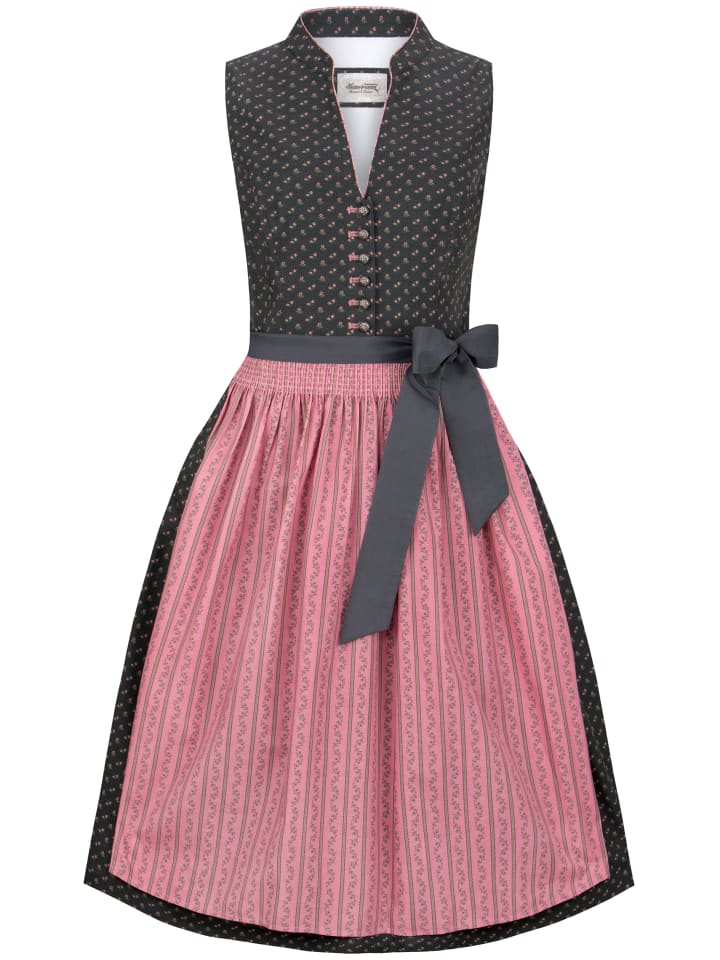 Stockerpoint Stockerpoint Dirndl Hannah in dunkelgrau günstig kaufen