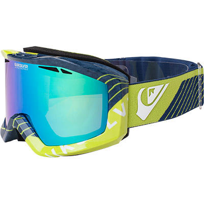 Quiksilver, Snowboard-Skibrille, grün