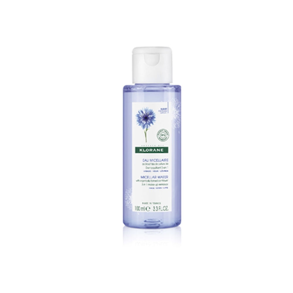 Klorane Bleuet Eau micellaire  Visage -Yeux - Lè vres 100 ml Eau micellaire