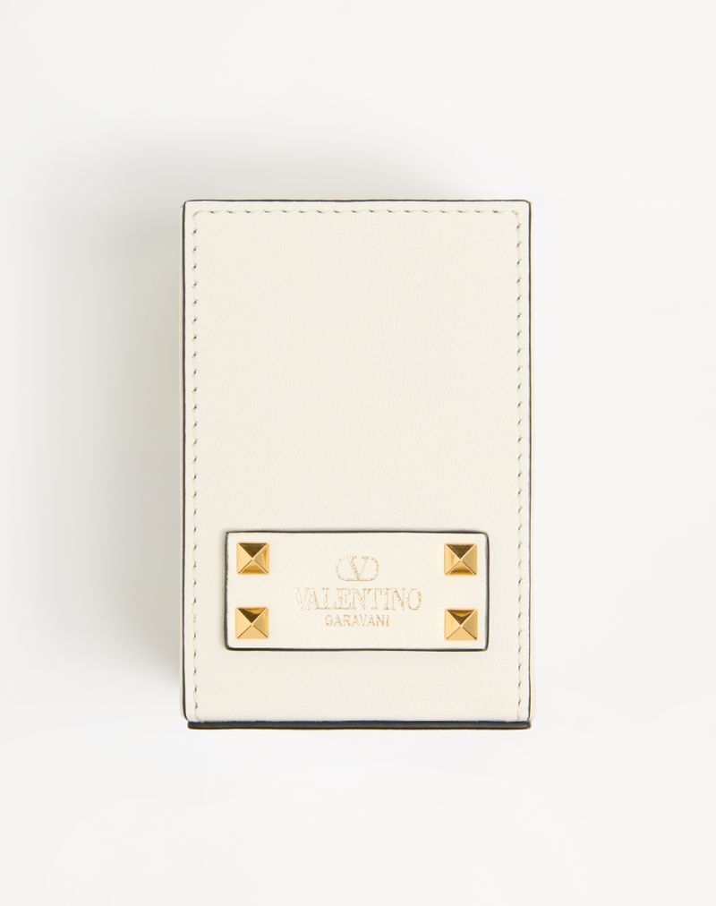 Flacon de parfum Valentino Garavani 100 ml en cuir de veau et clous métalliques