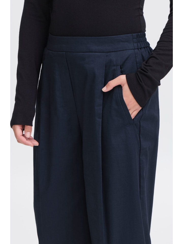 ICHI Culotte in nachtblau günstig kaufen