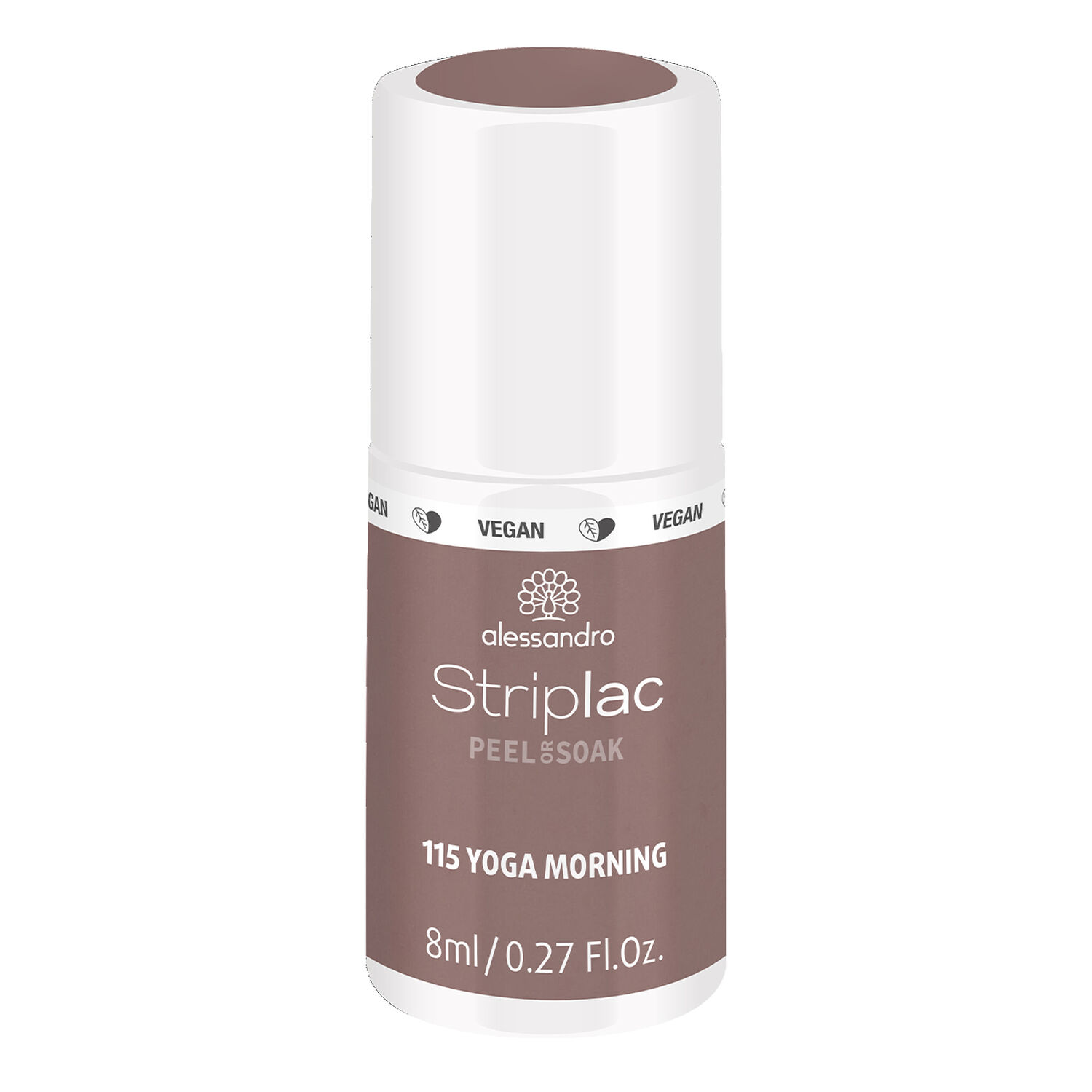 Alessandro Striplac Peel or Soak Vernis Semi-permanent - 115 Yoga Morning