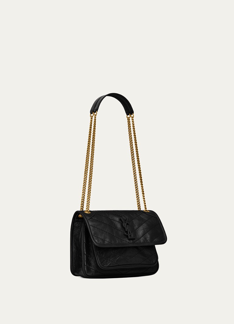 Borsa a tracolla Saint Laurent Niki Baby in pelle di vitello