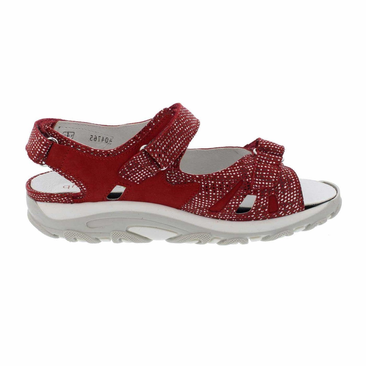 WALDLÄUFER Komfort Sandalen rot Hanni