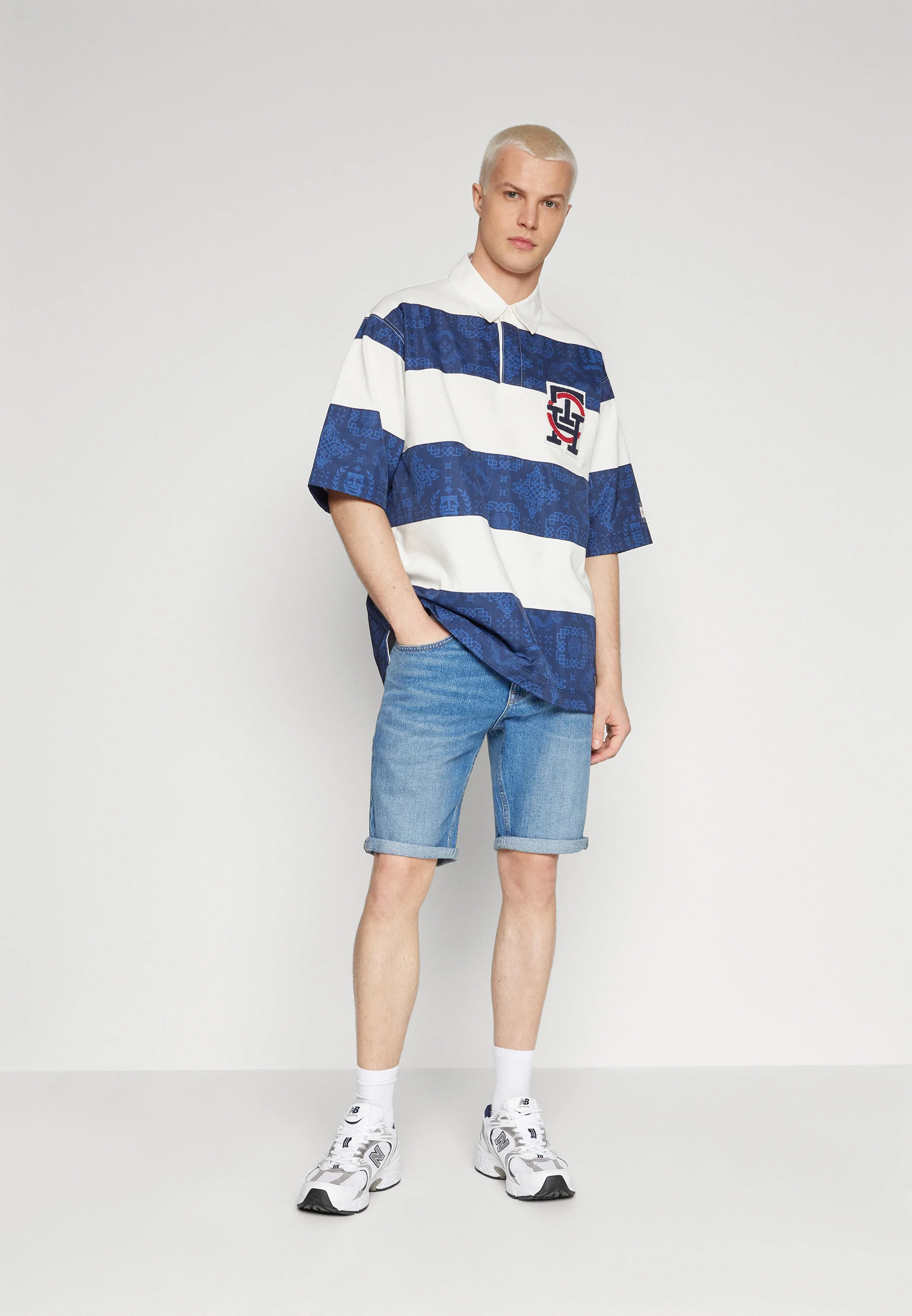 Tommy Jeans SCANTON - Pantalones cortos vaqueros