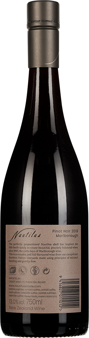 Nautilus Pinot Noir Southern Valleys 2019