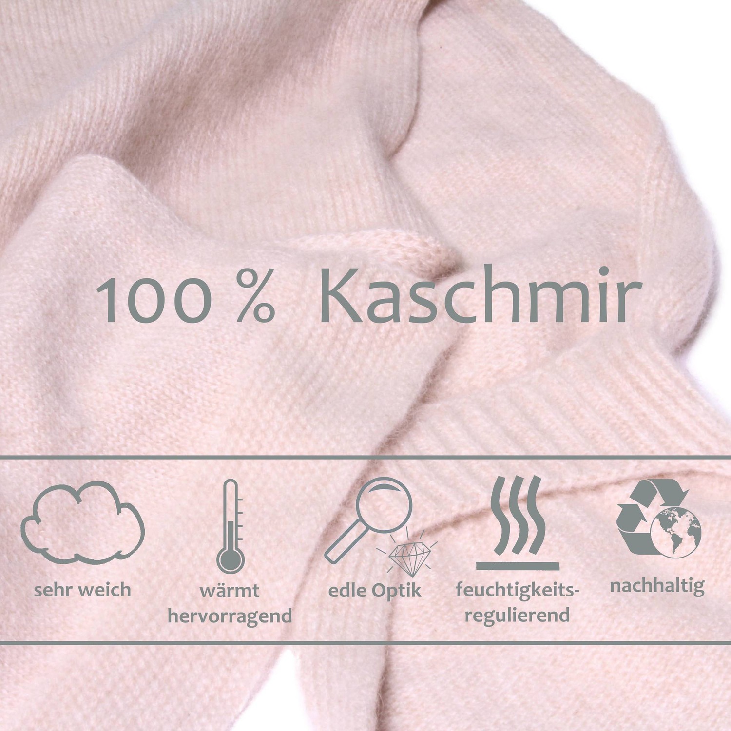 Cashmere Rundschal. Loopschal