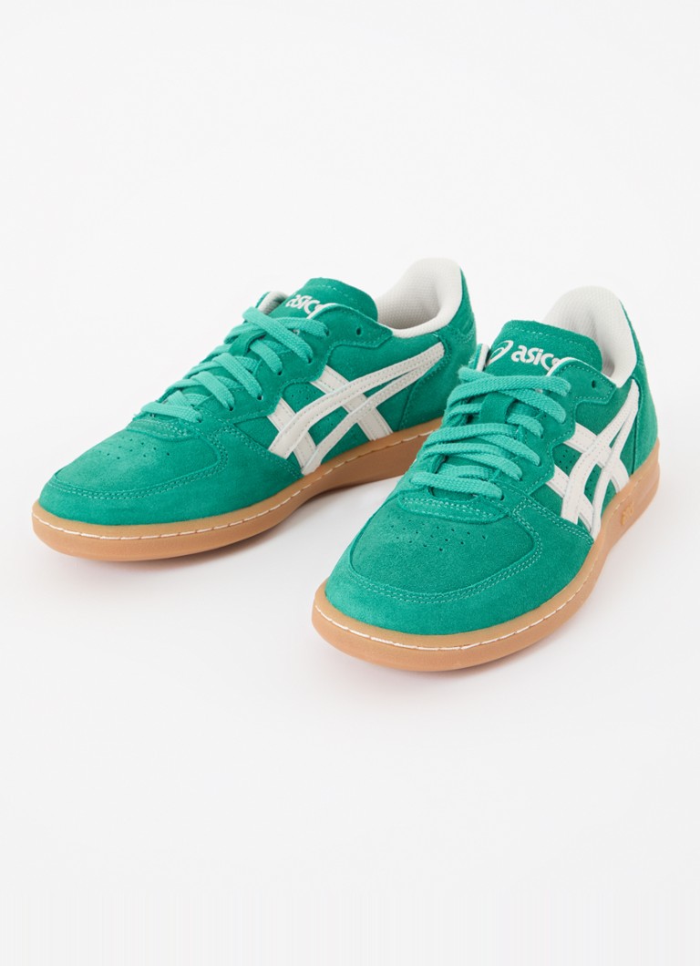 Teniși ASICS x HAY Skyhand OG din piele întoarsă cu detalii din piele