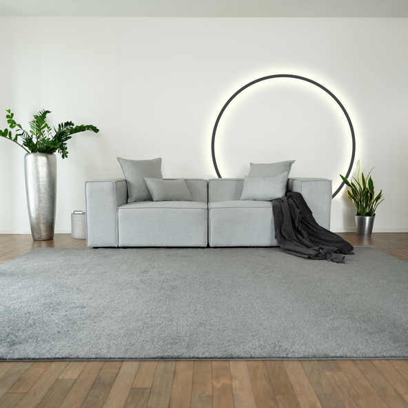 Modulares Sofa VERONA, S, hellgrau