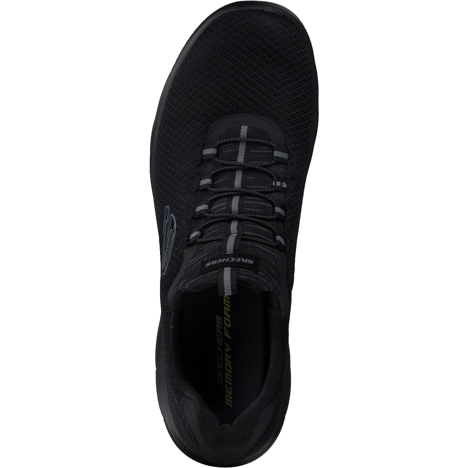 Skechers 52811, Sneakers Low, Herren, Schwarz