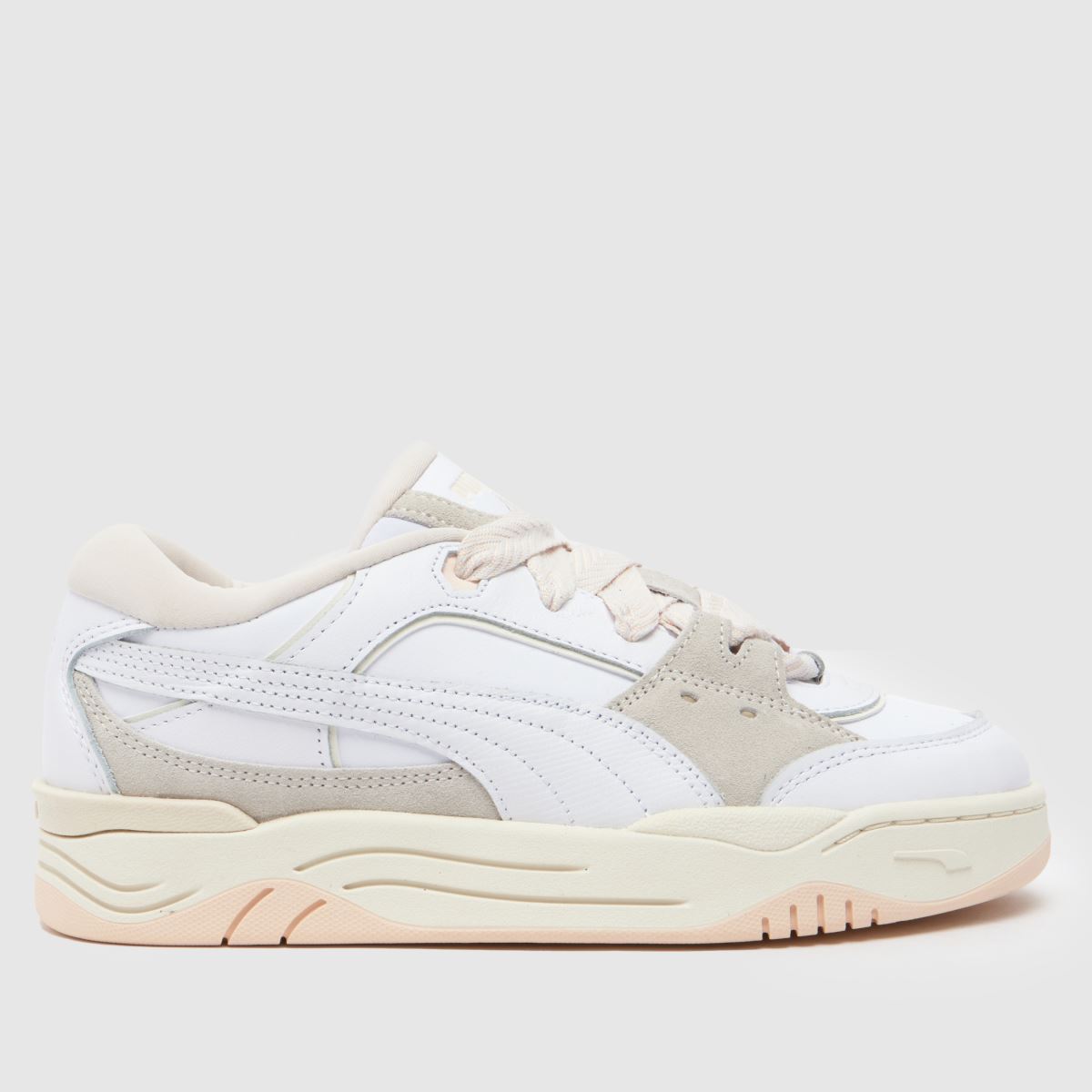 PUMA 180 träningsskor i vitt och rosa