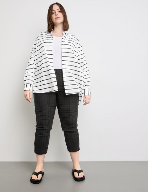 Leichte Longbluse aus Baumwoll-Voile