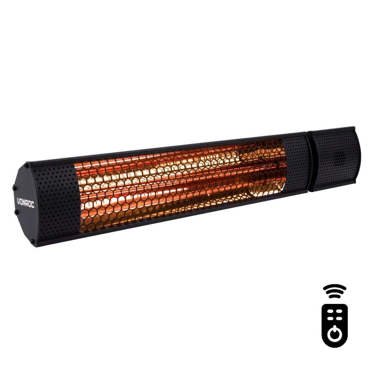 VONROC Marsili 2000 Watt Heizstrahler