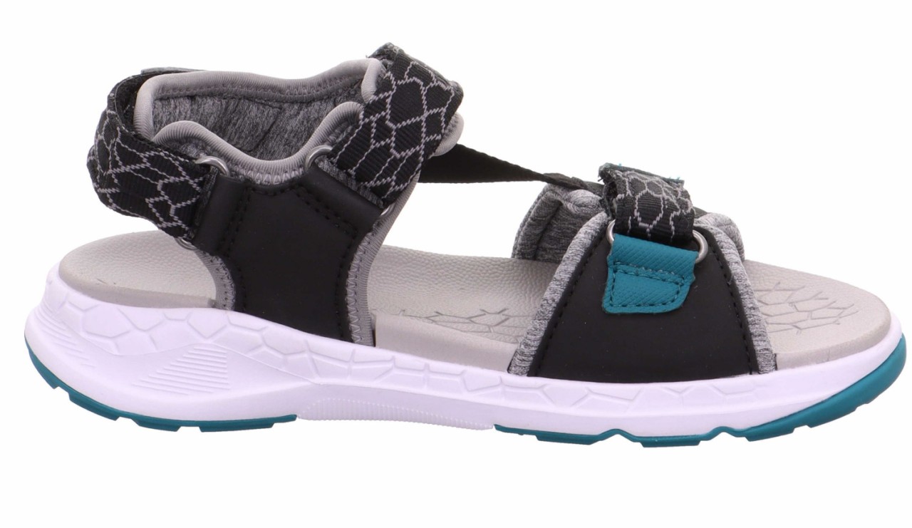 SUPERFIT Mädchen Sandalen schwarz