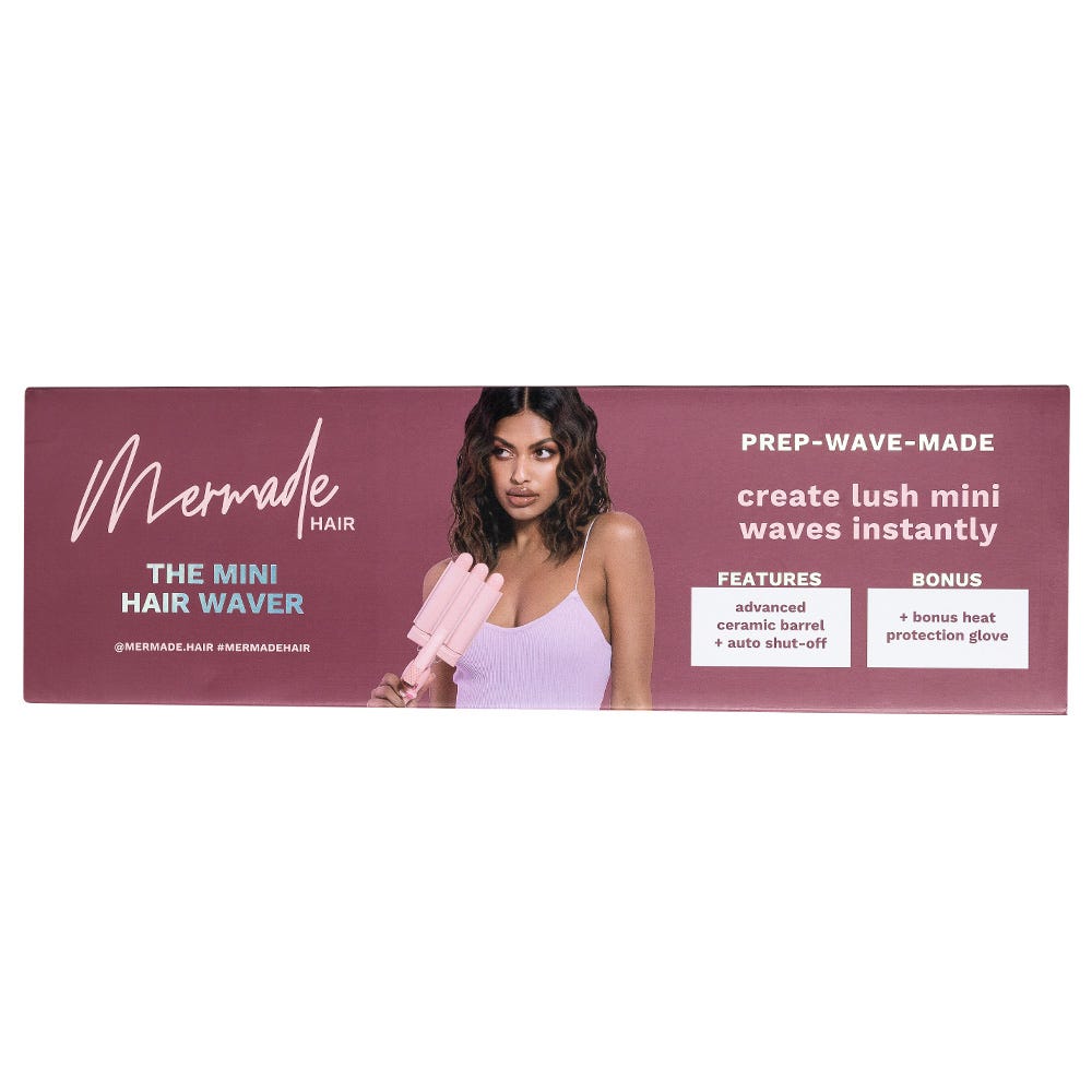 Mermade Hair Mini Waver 25 mm Pink