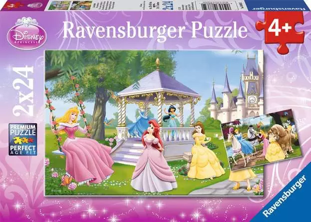 Kinderpuzzle ab 4 Jahren - Zauberhafte Prinzessinnen - 24 Teile