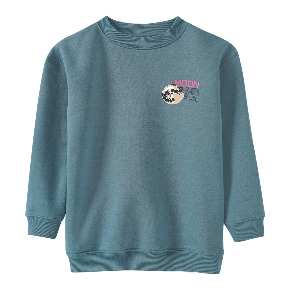 Jungen Sweatshirt mit großem Rückenprint
