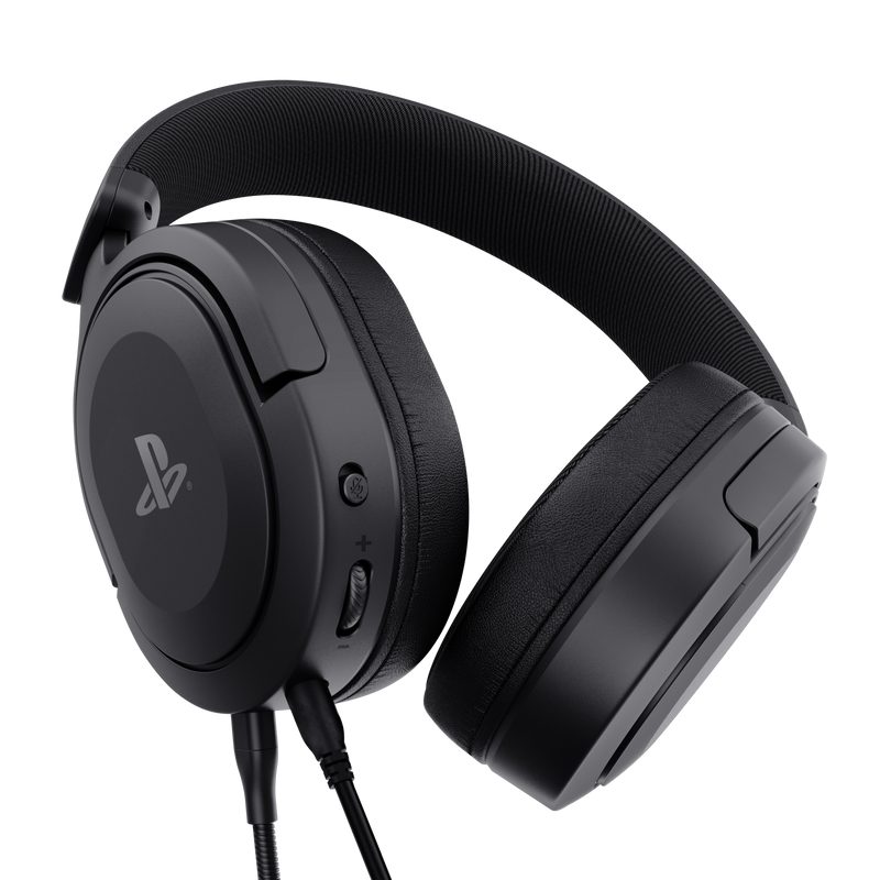 Trust GXT498 FORTA HEADSET PS5 / black / wired Gaming-Headset (Stummschaltung, offiziell lizenziert für PS5)