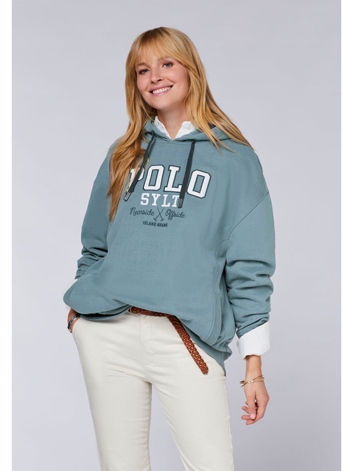 Polo Sylt Hoodie in Blau günstig kaufen