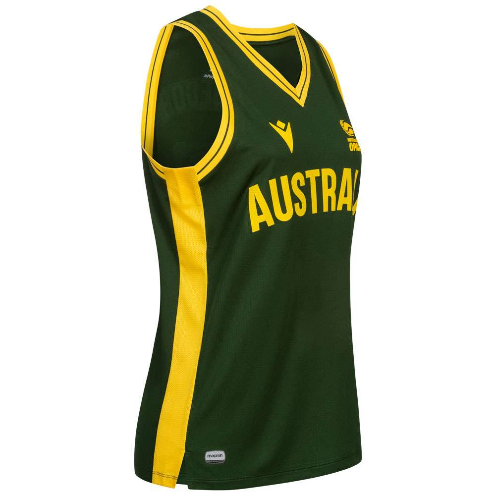 Australien Basketball macron Damen Heim Trikot 58563684