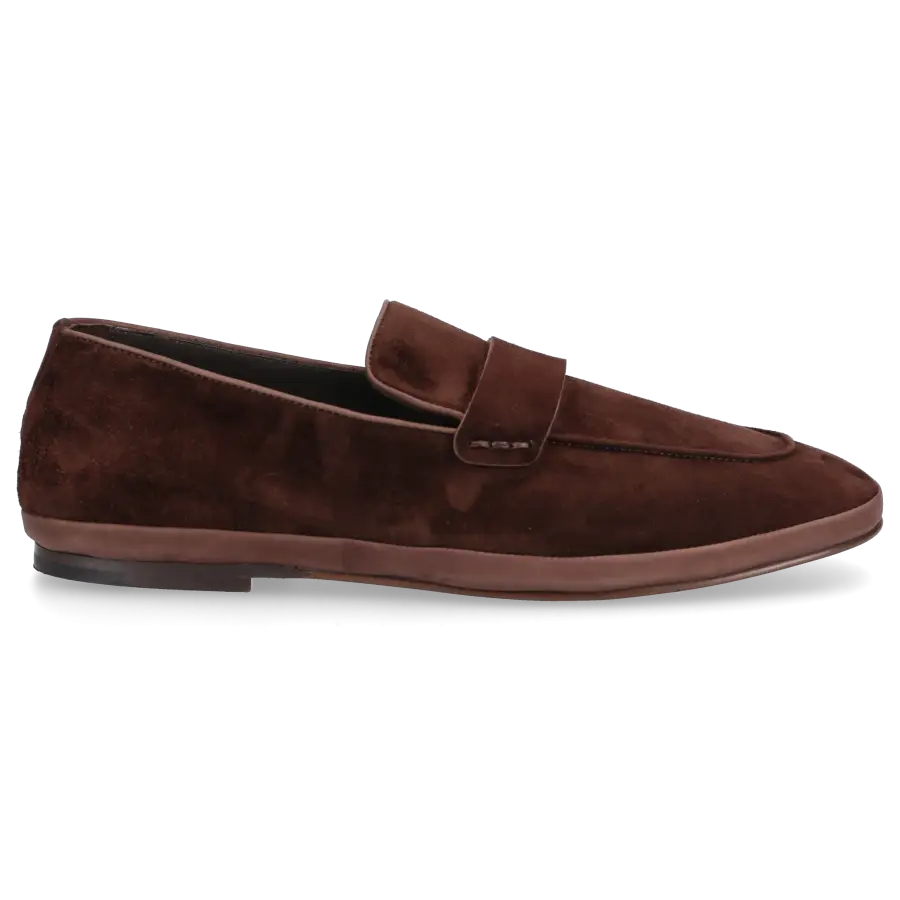 Henderson - Loafer ERNESTO Veloursleder - braun