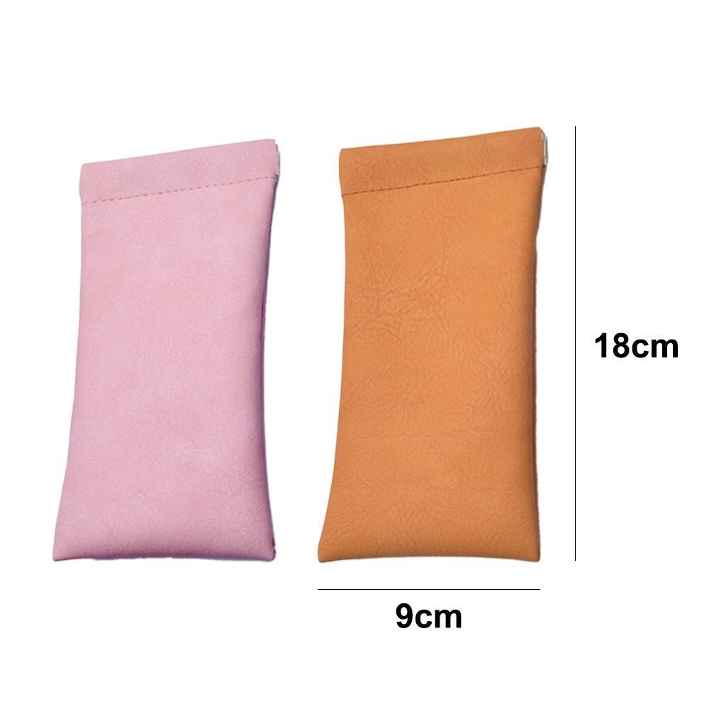 LENBEST Brillenetui Brillenetuis Sonnenbrillen Beutel, Slip in, Schmuckbeutel